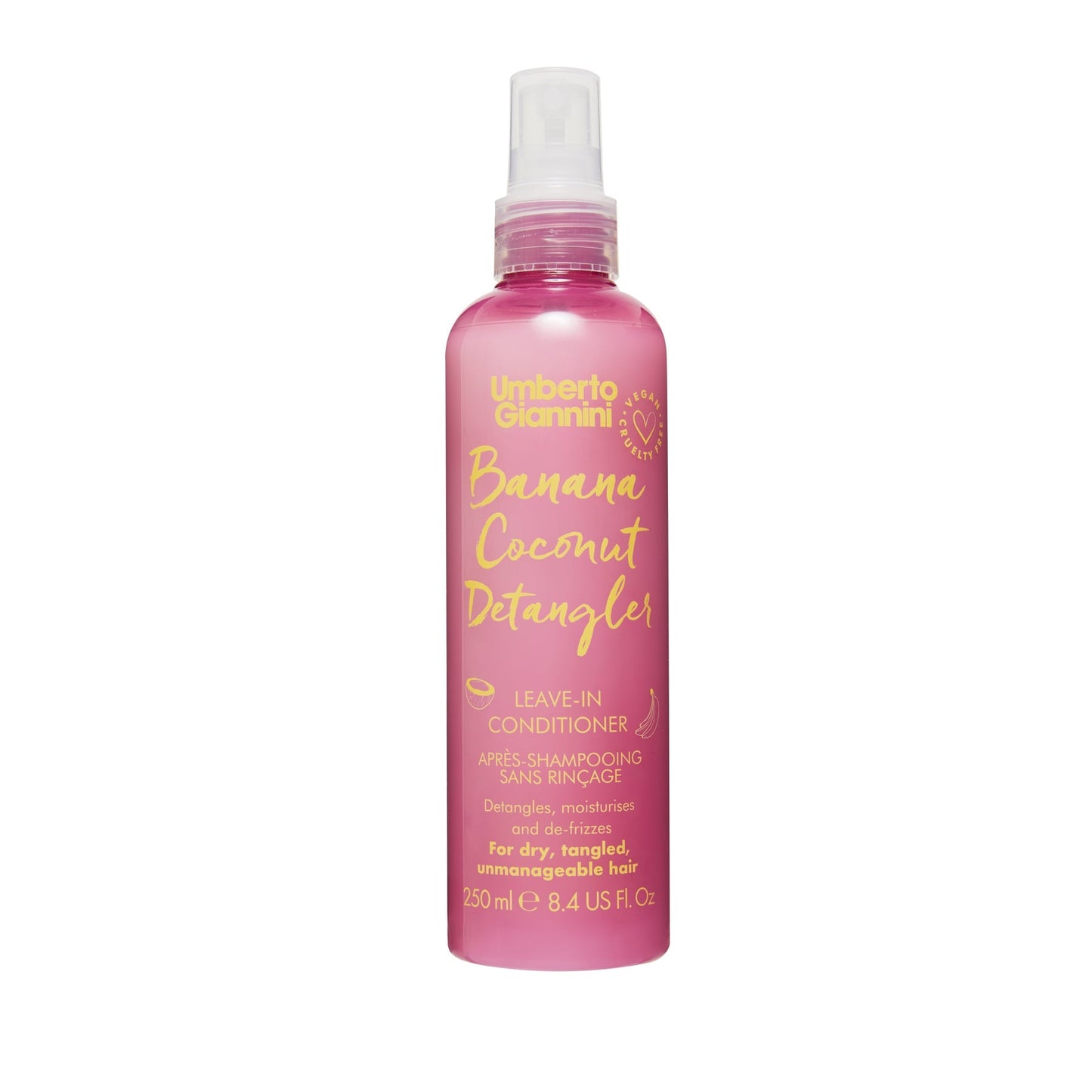 Umberto Giannini Banana Coconut Detangler Leave-in Conditioner 250ml