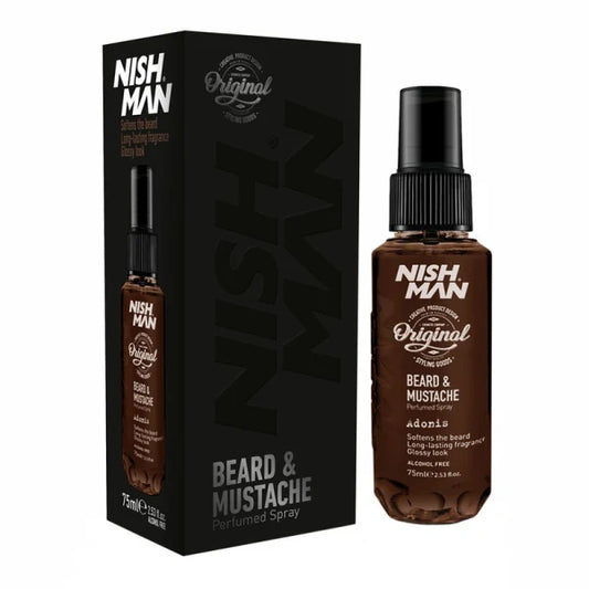 Nishman Beard & Mustache Parfumed Spray 75ml