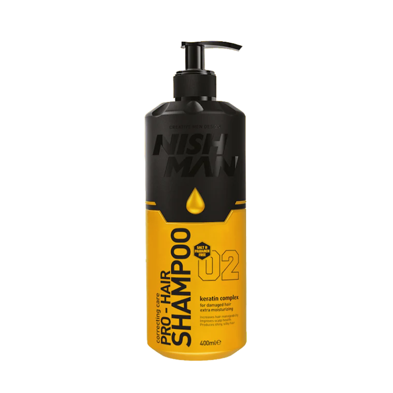 Nishman Keratin Complex Shampoo 400ml