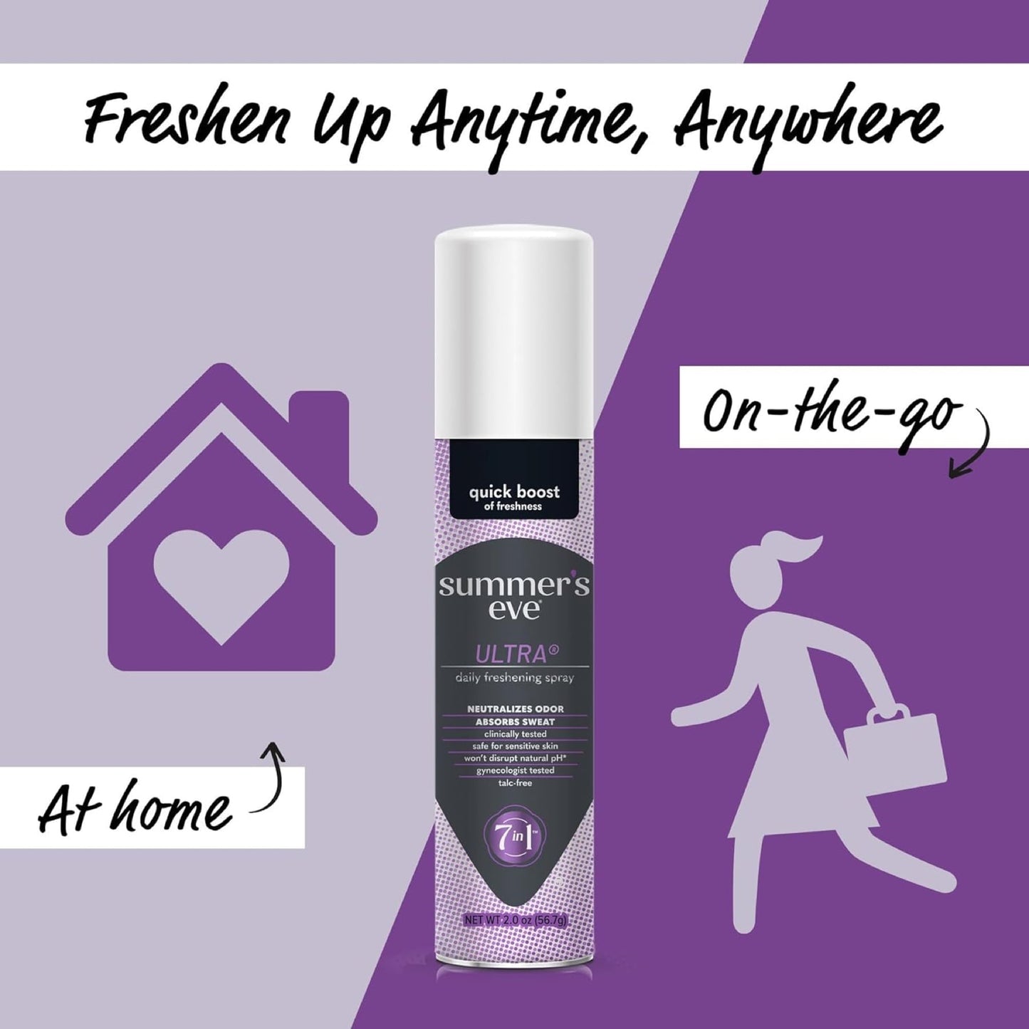 Summer's Eve Ultra Freshening Spray 56g