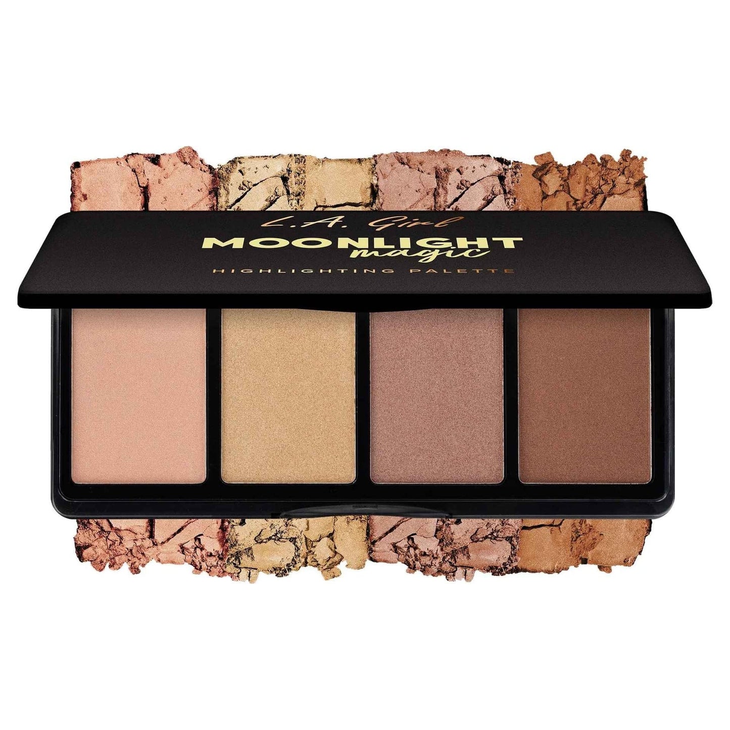 La Girl Fanatic Blush & Highlighter Palette Moonlight Magic