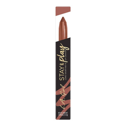 La Girl Stay & Play Matte Lip Crayon