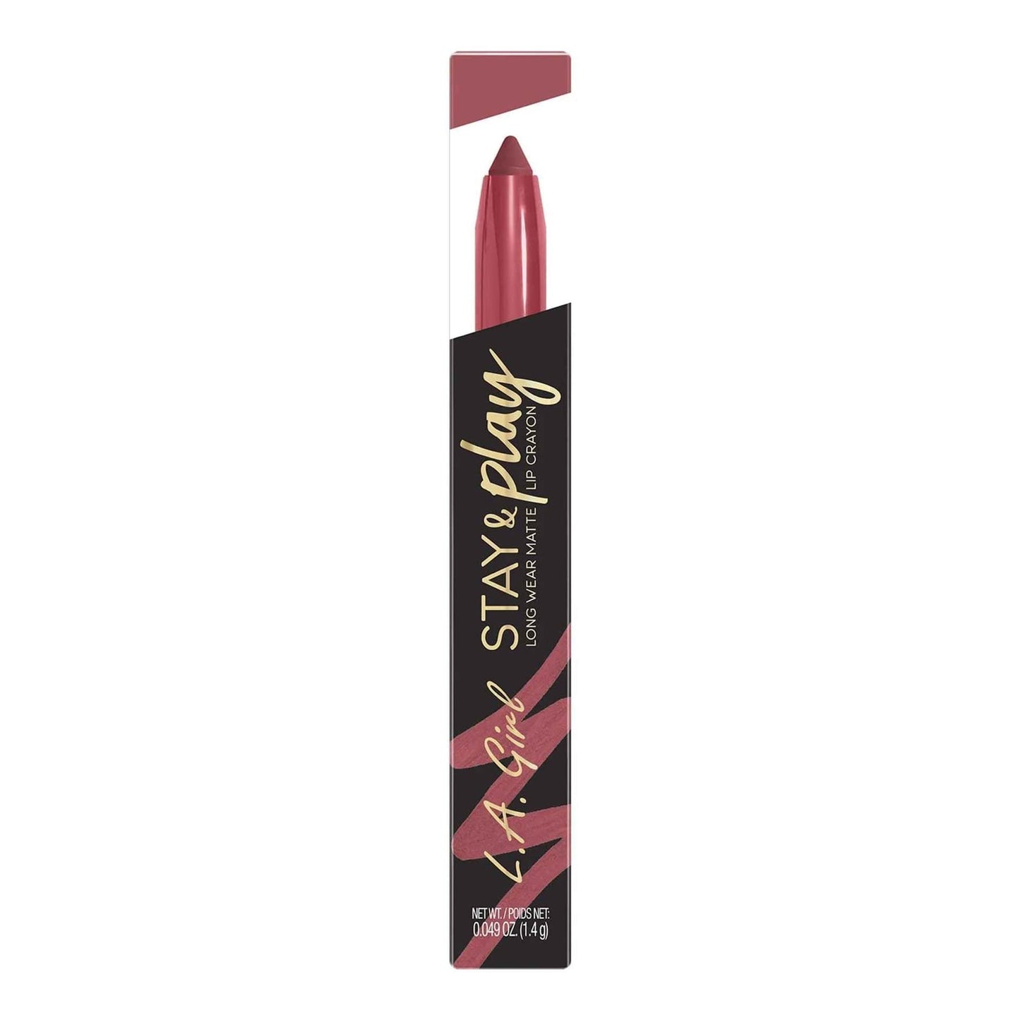 La Girl Stay & Play Matte Lip Crayon