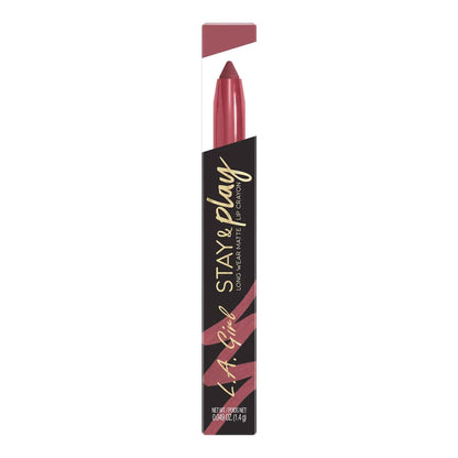 La Girl Stay & Play Matte Lip Crayon