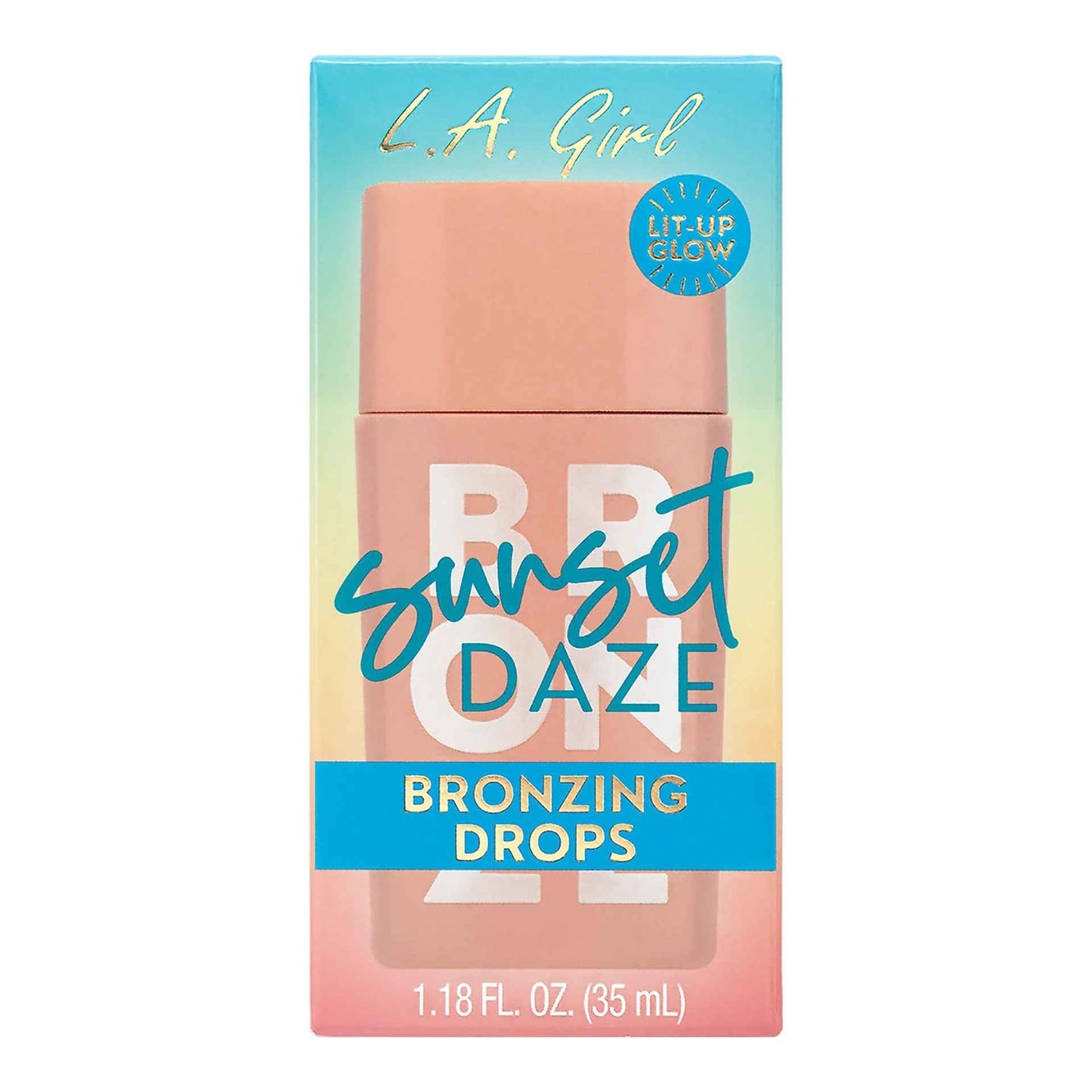 قطرات البرونزر من La Girl Sunset Daze Sunbathe