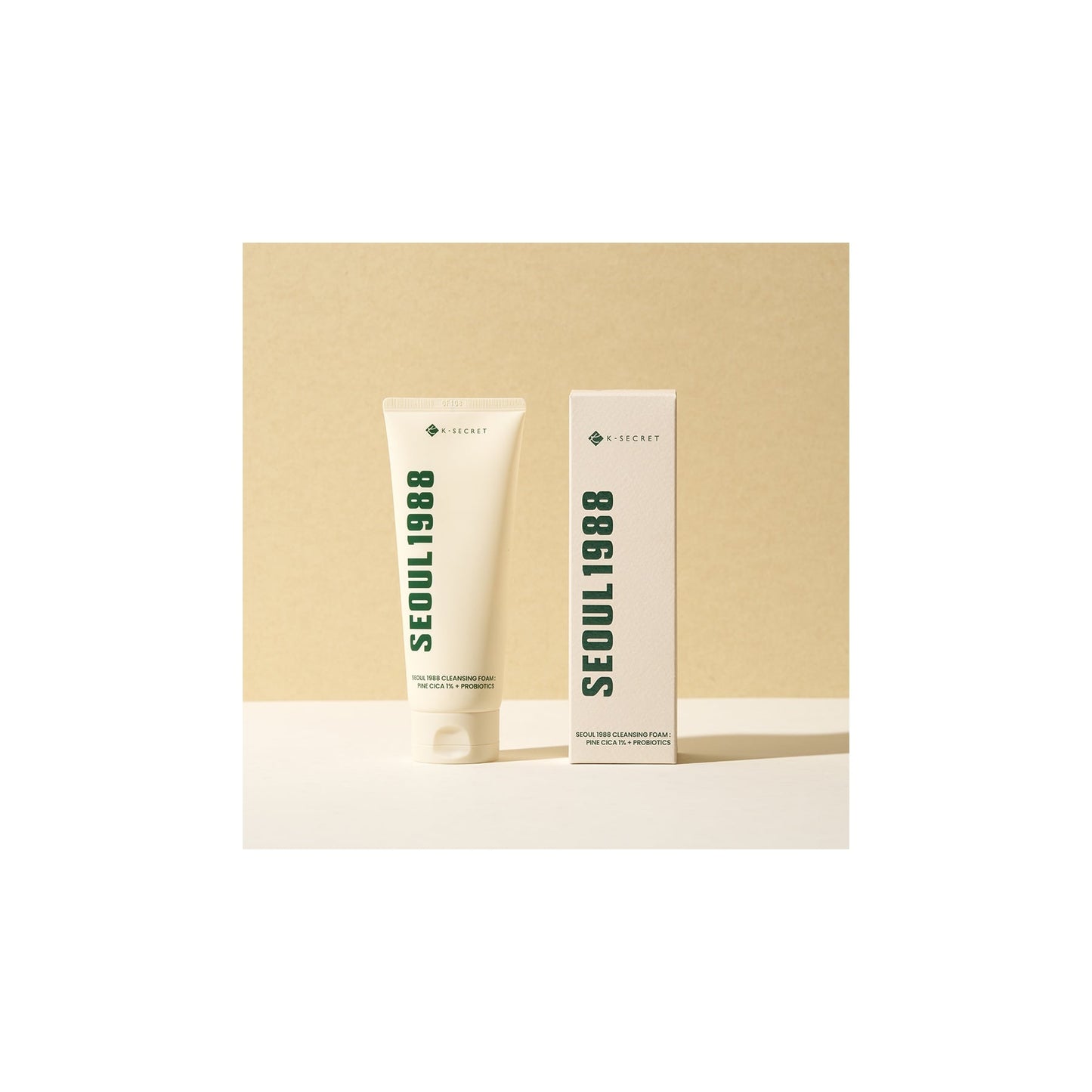K-secret Seoul 1988 Cleansing Foam Pine Cica 1% + Probiotics