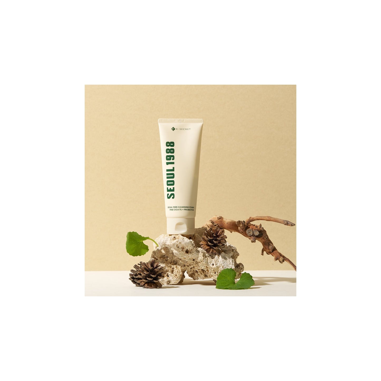 K-secret Seoul 1988 Cleansing Foam Pine Cica 1% + Probiotics