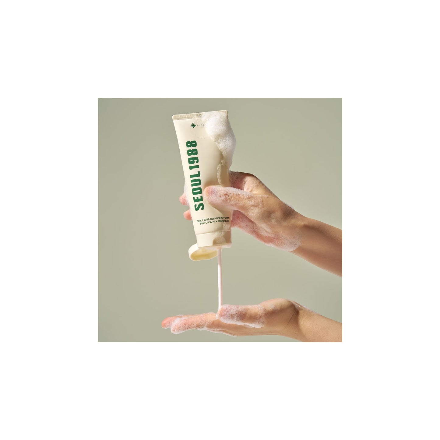 K-secret Seoul 1988 Cleansing Foam Pine Cica 1% + Probiotics