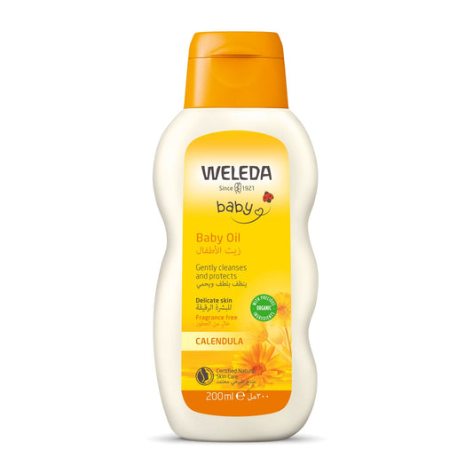 Weleda Calendula Baby Oil Frangrance Free 200ml