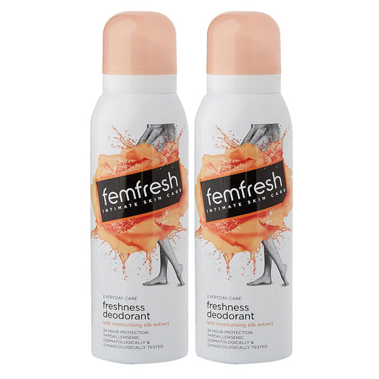 Femfresh Body and Skin Care Deodorant 2 X 125 M