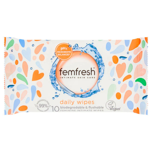 Femfresh Pocket Cleansing Wipes 10pcs