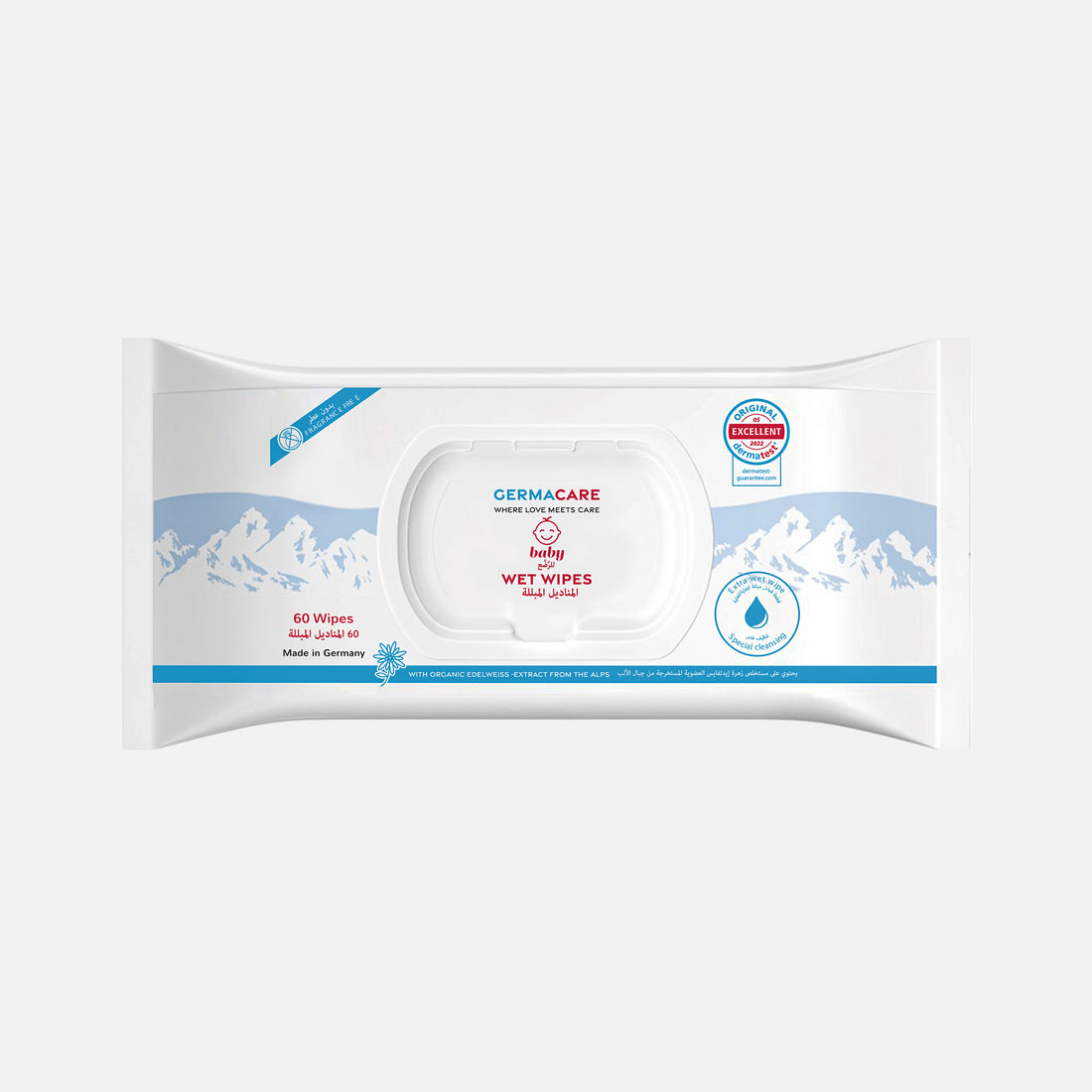 Germacare Baby Wet Wipes 60pcs