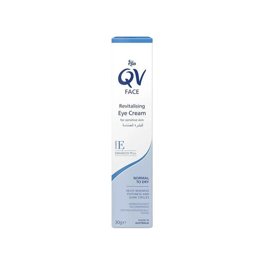 Qv, Revitalizing Eye Cream, with Vitamin E, for Sensitive Skin - 30 gm