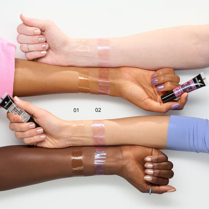 ظلال العيون السائلة من Essence Dewy Eye Gloss 01