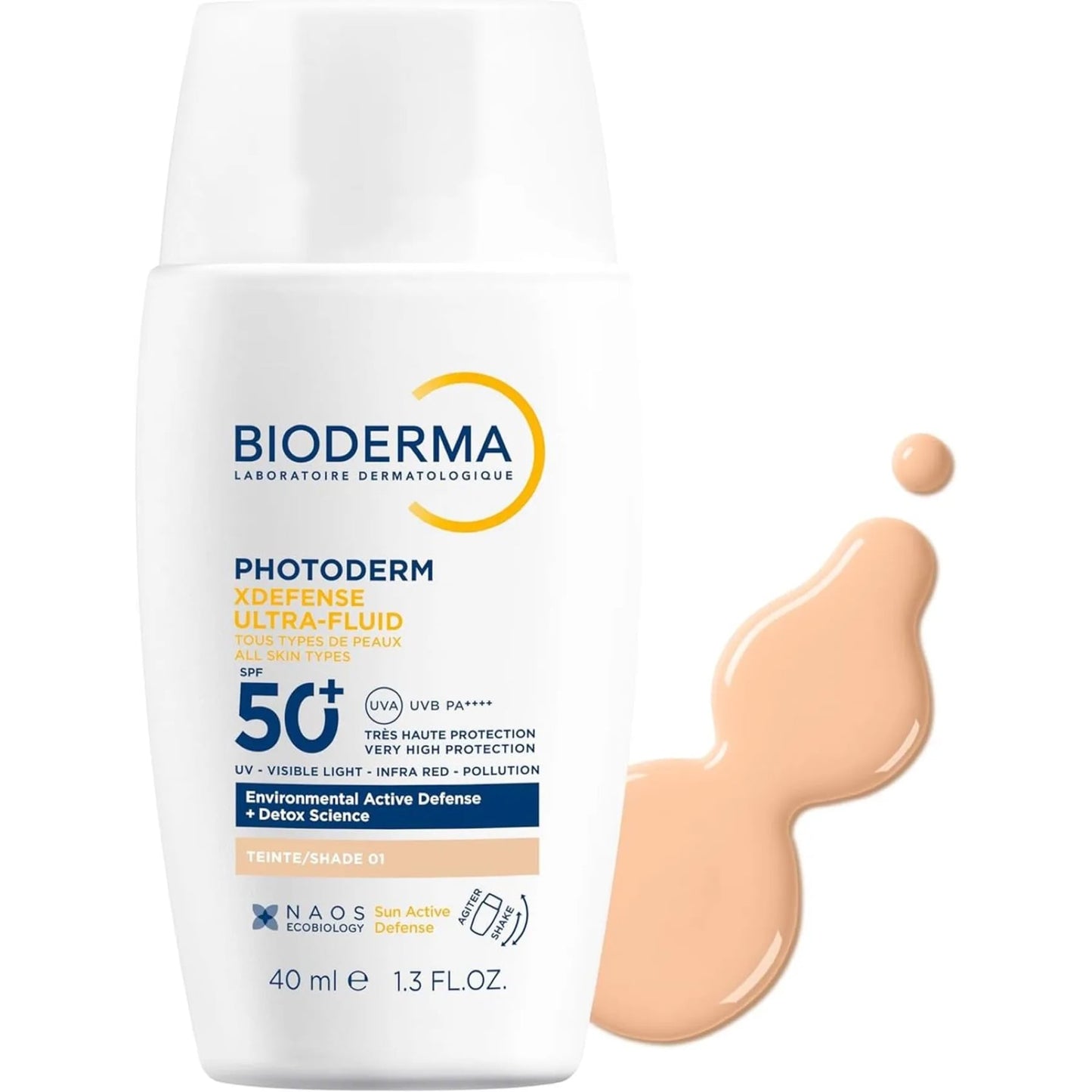 Bioderma - Photoderm Xdefense Spf50+ Fluid - Very Light - 4