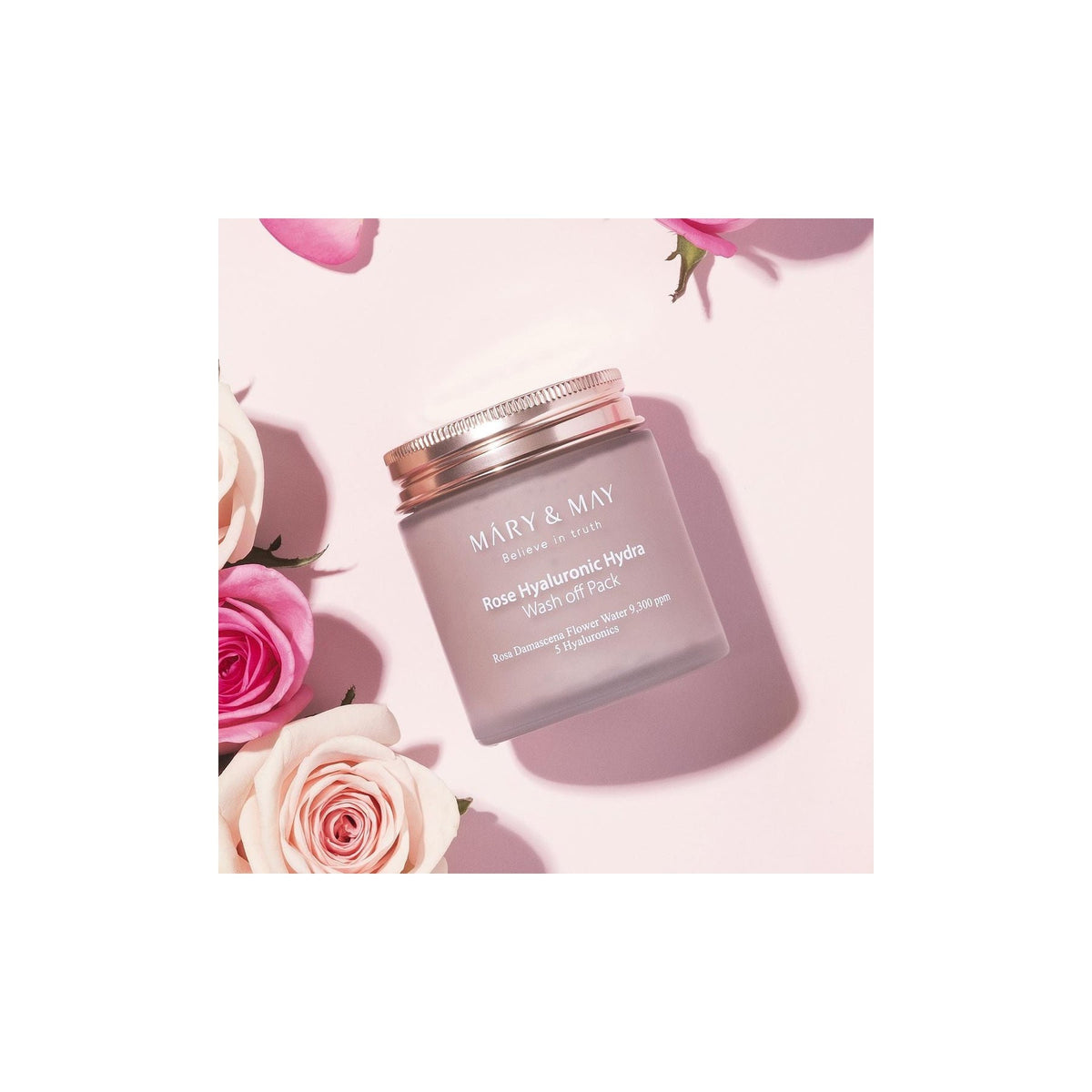 Mary&May Rose Hyaluronic Hydra Wash off Pack 125g