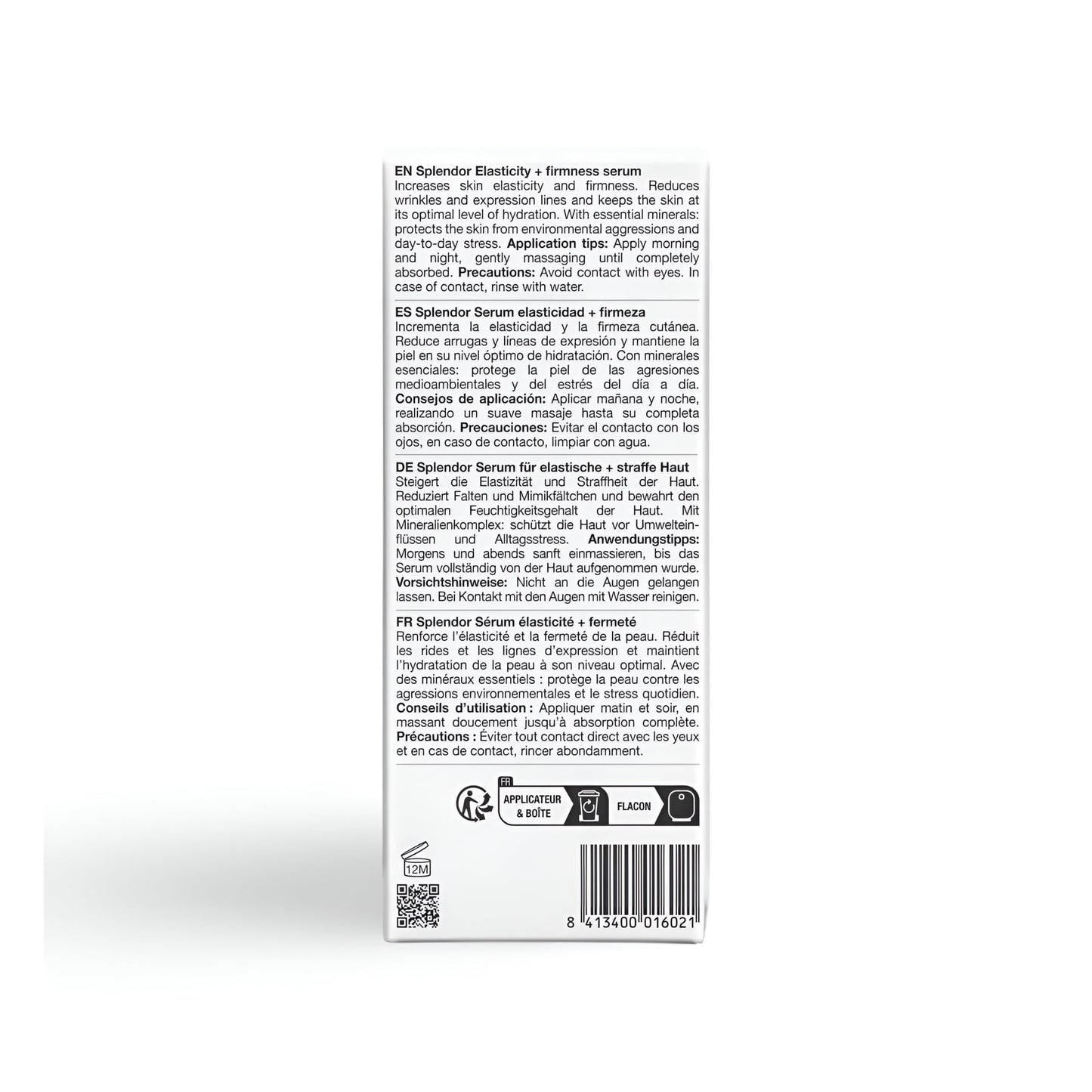 Bella Aurora Splendor Dropper Elasticity and Firmness 30mL