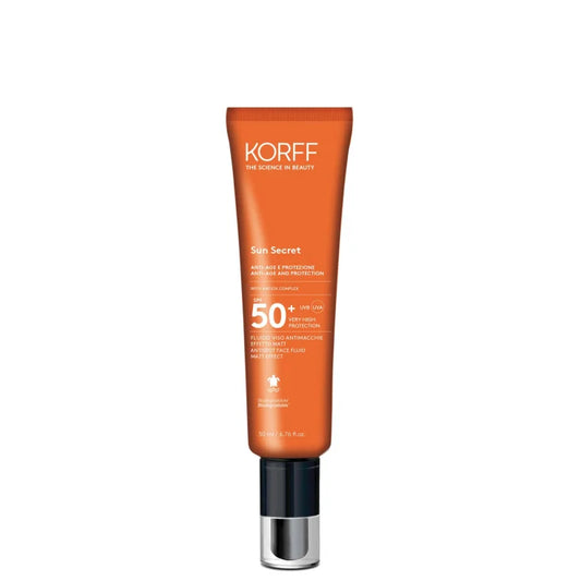 Korff Sun Secret Anti-spots Face Fluid Matt Effect Spf50 + 50ml