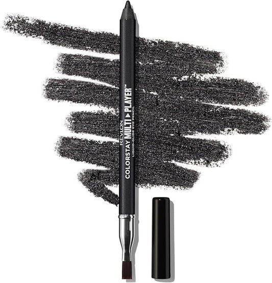 Revlon Colorstay Multiplayer Eye Pencil With Integrated Blending Brush 401 Checkmate