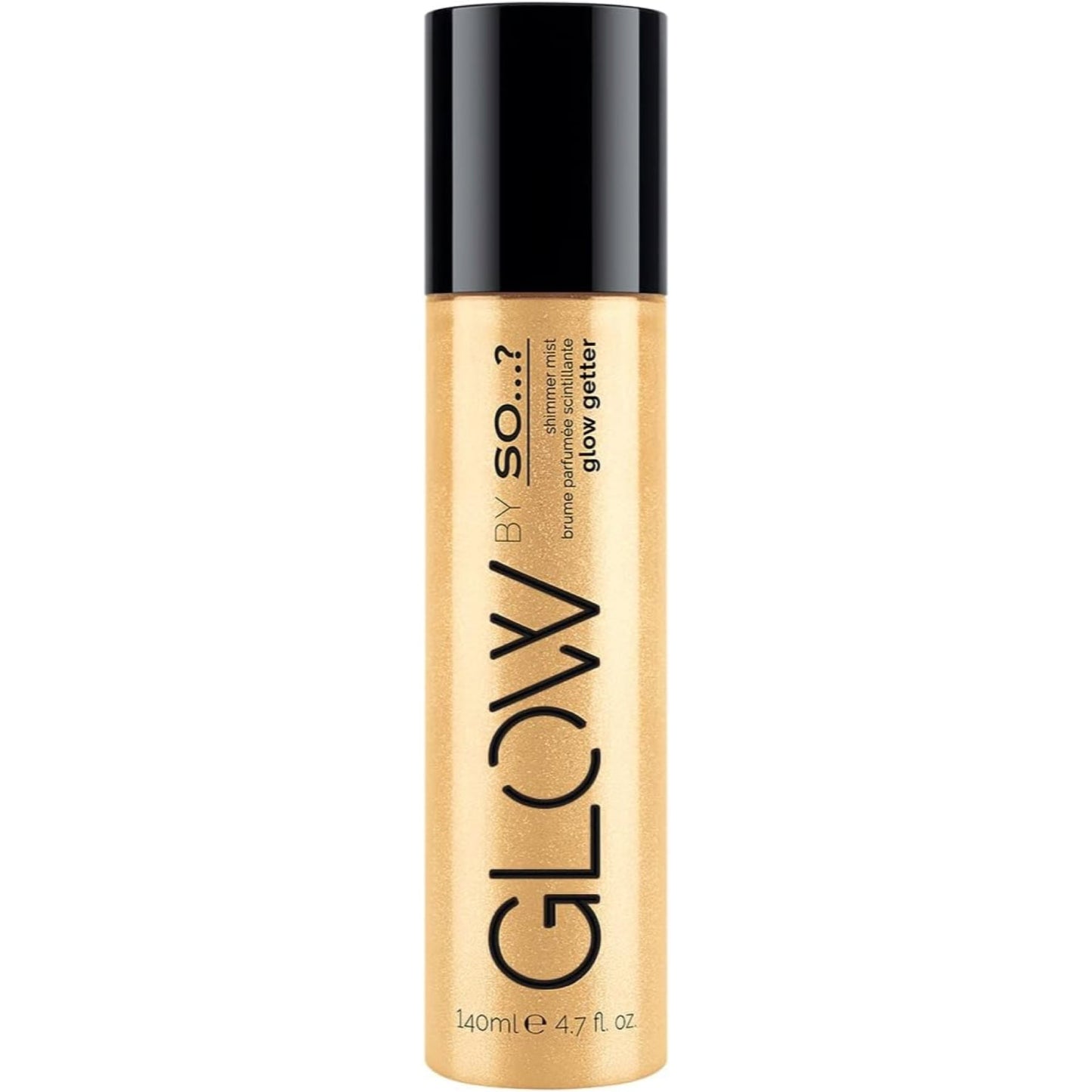 Glow by So…? Womens Glow Getter Perfume Mist, Illuminating Shimmer Body Mist for Women 140ml