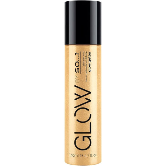 Glow by So…? Womens Glow Getter Perfume Mist, Illuminating Shimmer Body Mist for Women 140ml