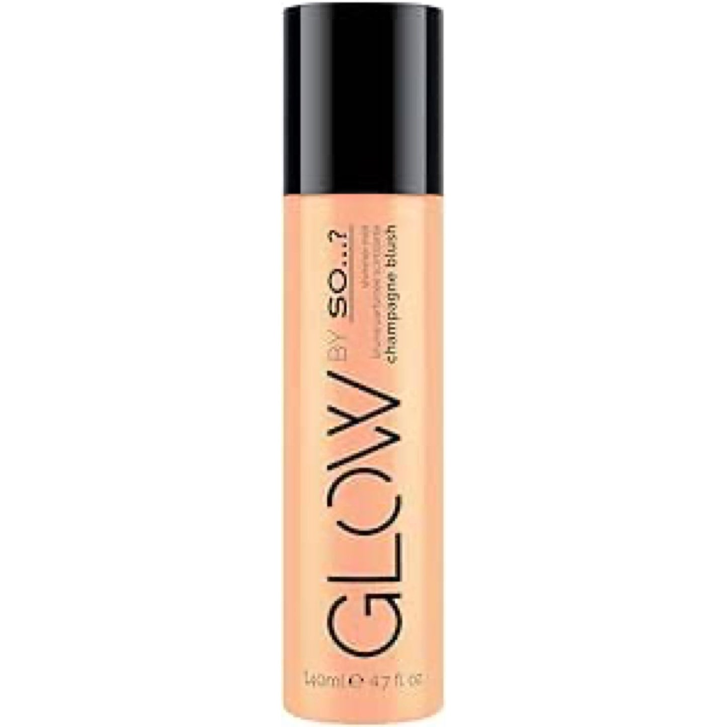 Glow by So…? Womens Champagne Blush Perfume Mist, Illuminating Shimmer Body Mist for Women 140ml