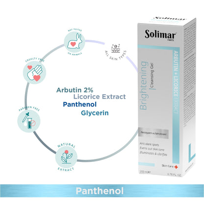 Solimar Paris Brihtening cleansing gel 200 ml