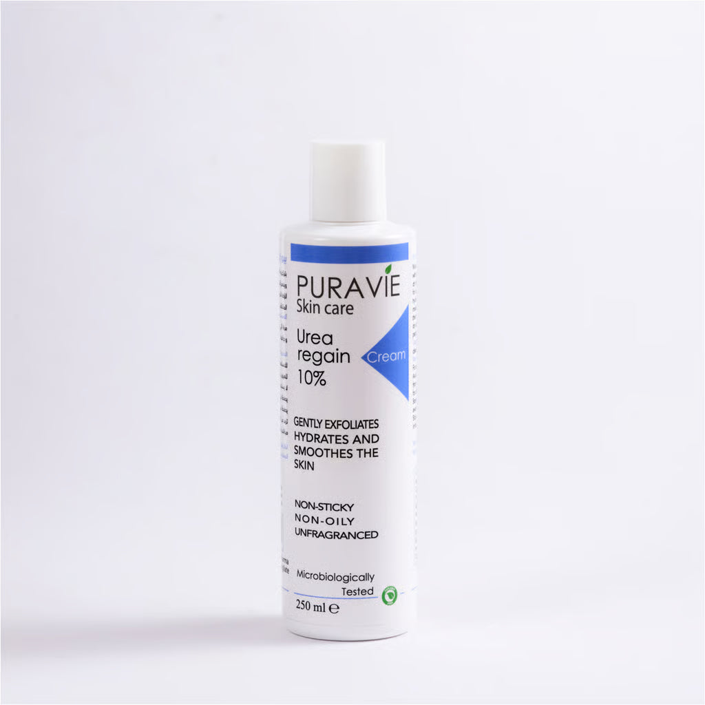 Puravie Urea Regain Cream 10 % 250 Ml Bottle
