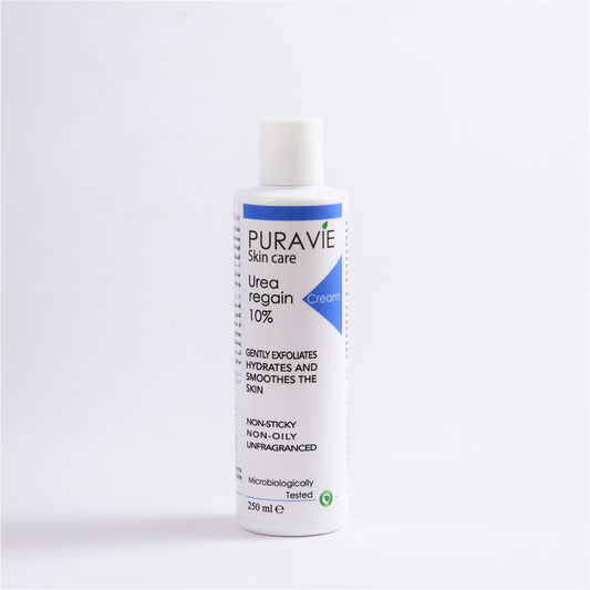 Puravie Urea Regain Cream 10 % 250 Ml Bottle
