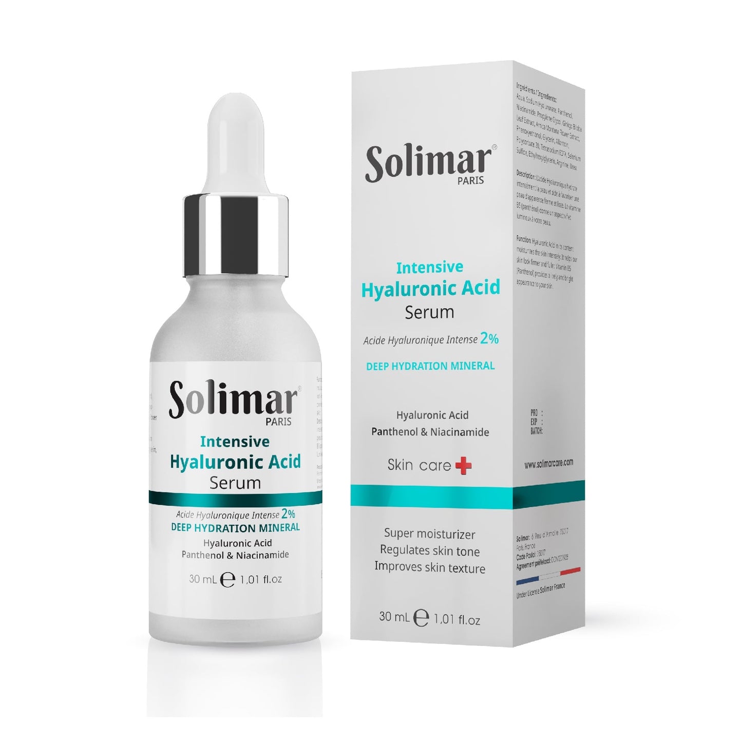 Solimar Paris Intensive hyaluronic acid serum 30ml