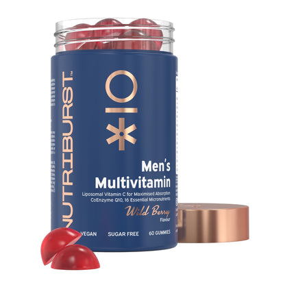 Nutriburst Men’s Multivitamin - Wild Berry Flavor