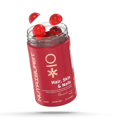 Nutriburst Hair, Skin & Nail - Strawberry Flavor