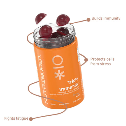 Nutriburst Triple Immunity - Berry Flavor
