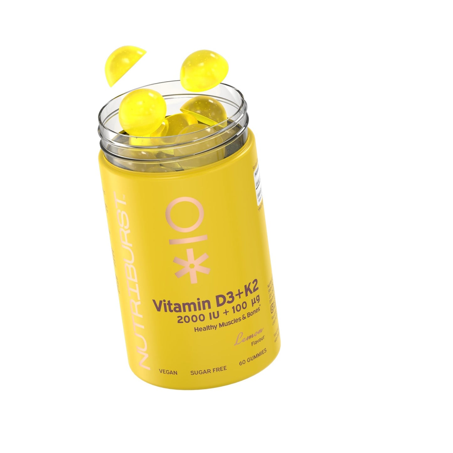 Nutriburst Vitamin D3 + K2 - Lemon Flavor