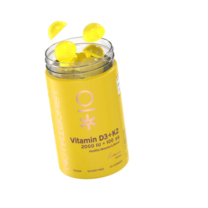 Nutriburst Vitamin D3 + K2 - Lemon Flavor