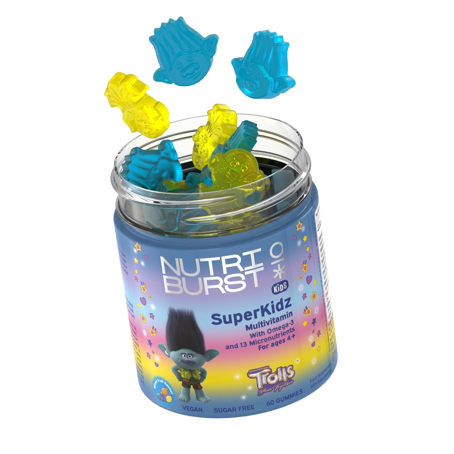 Nutriburst Trolls Superkidz - Multivitamins