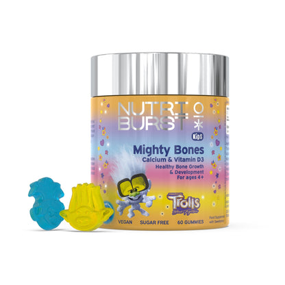 Nutriburst Trolls Mighty Bones - Calcium & Vitamin D3