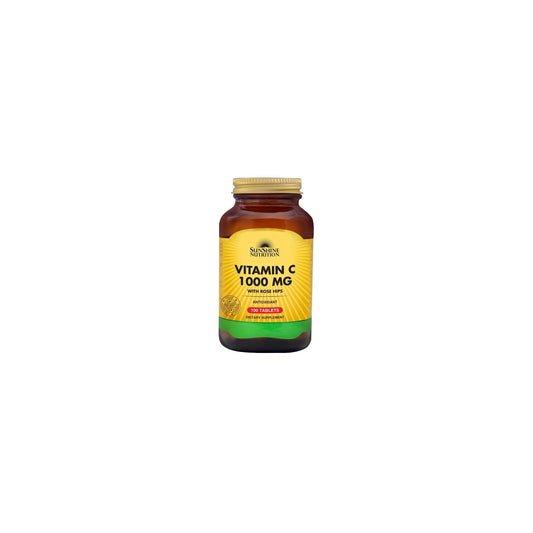 Sunshine Nutrition Vitamin C 1000 Mg With Rosehips 100 Tablets