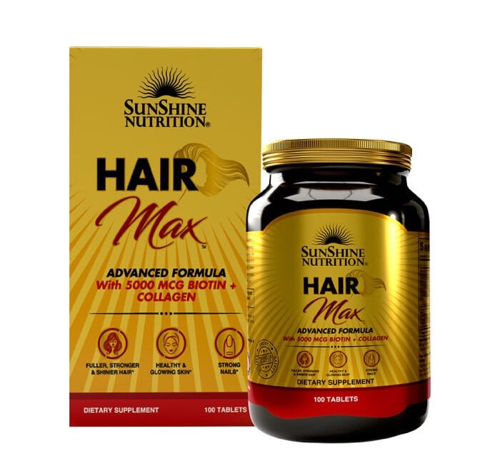 Sunshine Nutrition Hair Max 100 Tabletslets