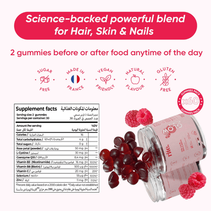 Rite Glow Beauty Sugar-free Gummies 60 pcs