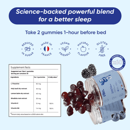 Rite Calm Gummies 60 pcs