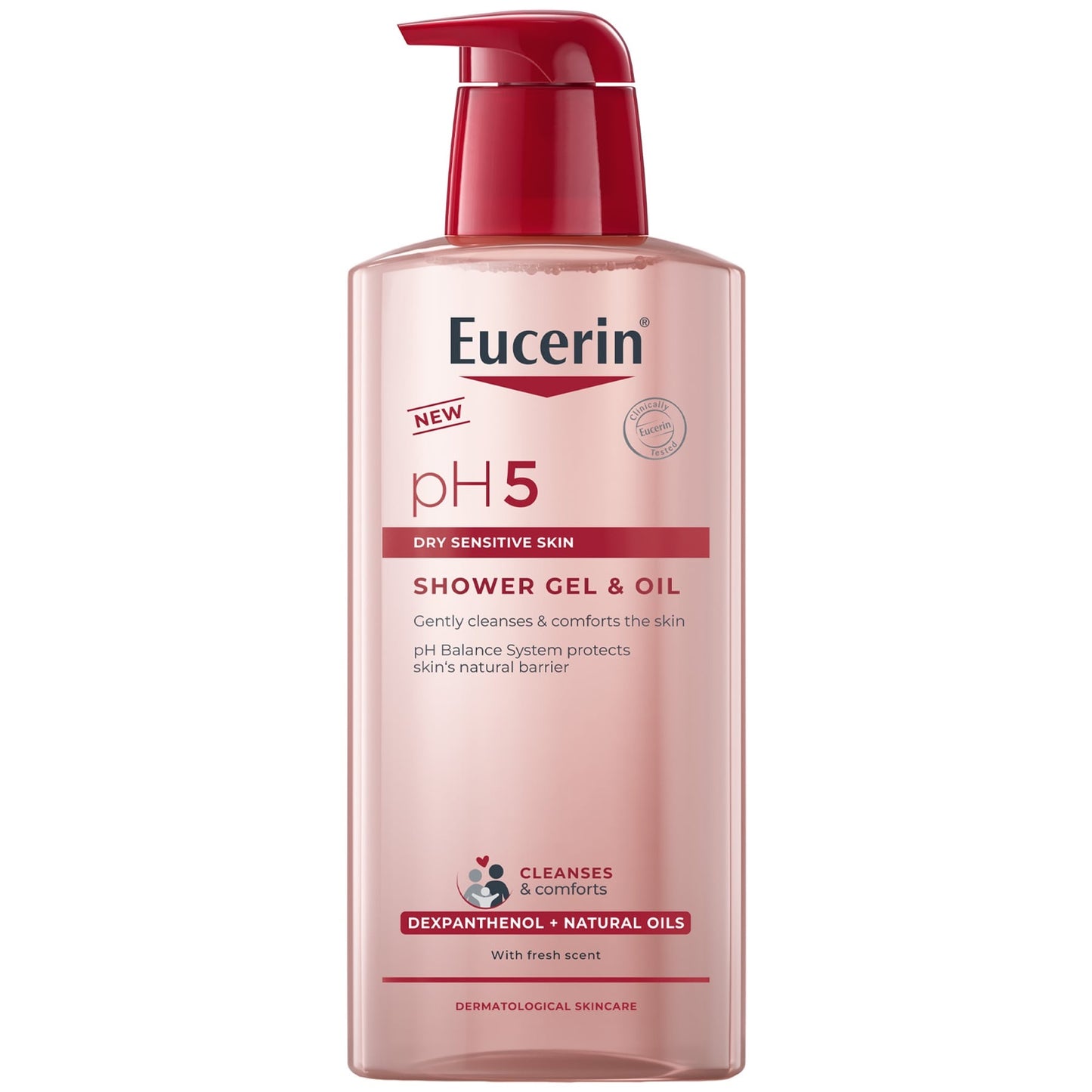 لوشن الجسم Eucerin Ph5 مع الديكسبانثينول وحمض الهيالورونيك، 400 مل
