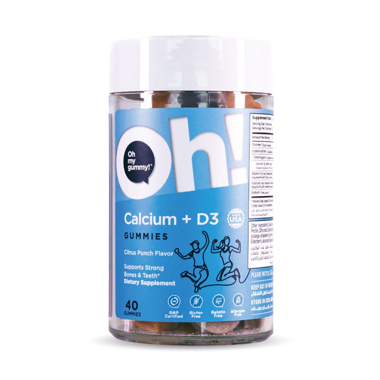 Oh My Oh! Calcium + D3 Gummies