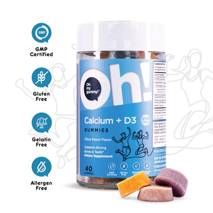 Oh My Oh! Calcium + D3 Gummies