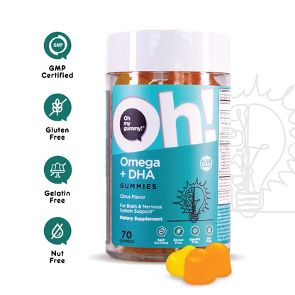 Oh My Oh! Omega + DHA Gummies