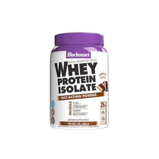 Bluebonnet Whey protein Isolate Chocolate 462g