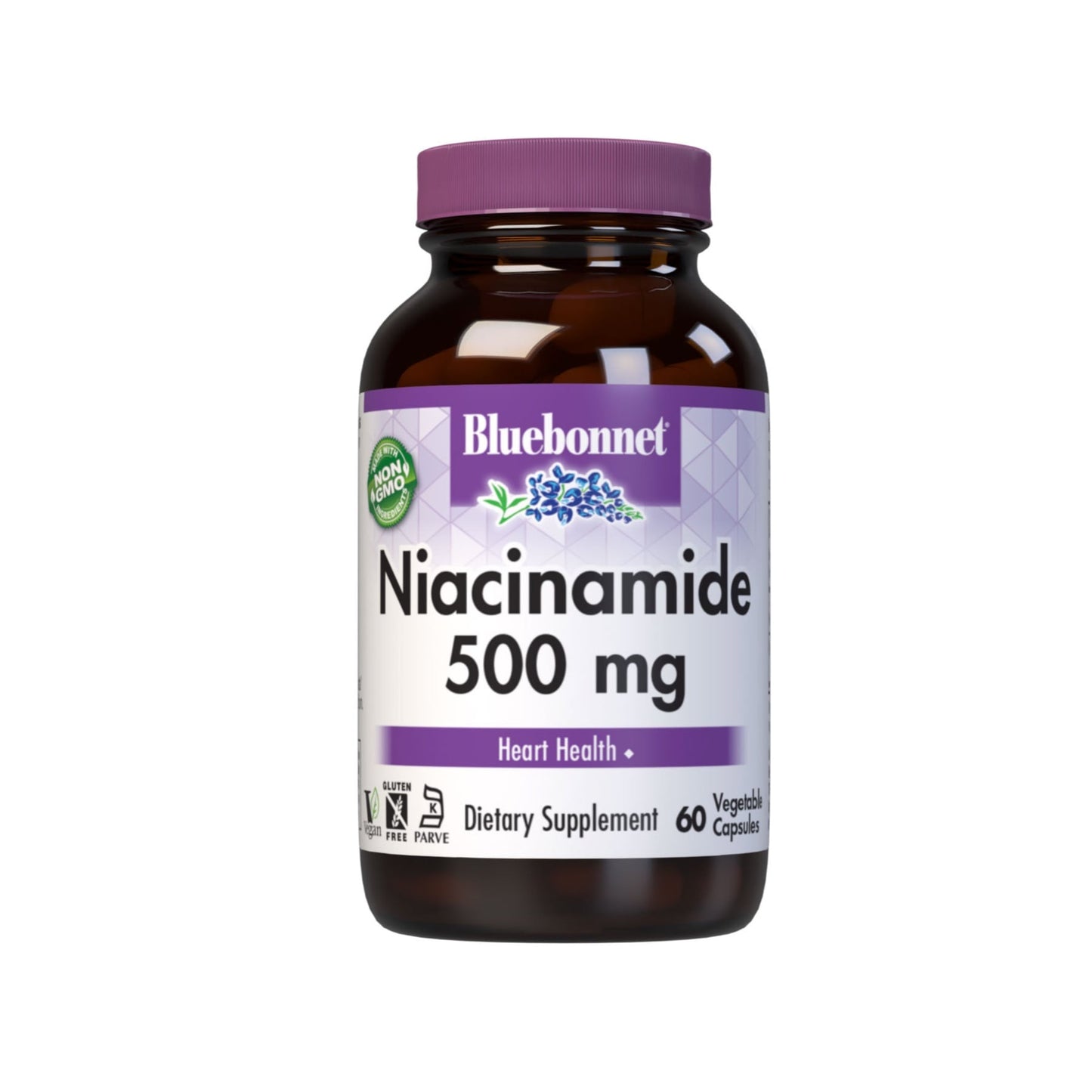 Bluebonnet Niacinamide 500mg 60s