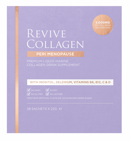 Revive Collagen Peri Menopause 22g Sachets 28s
