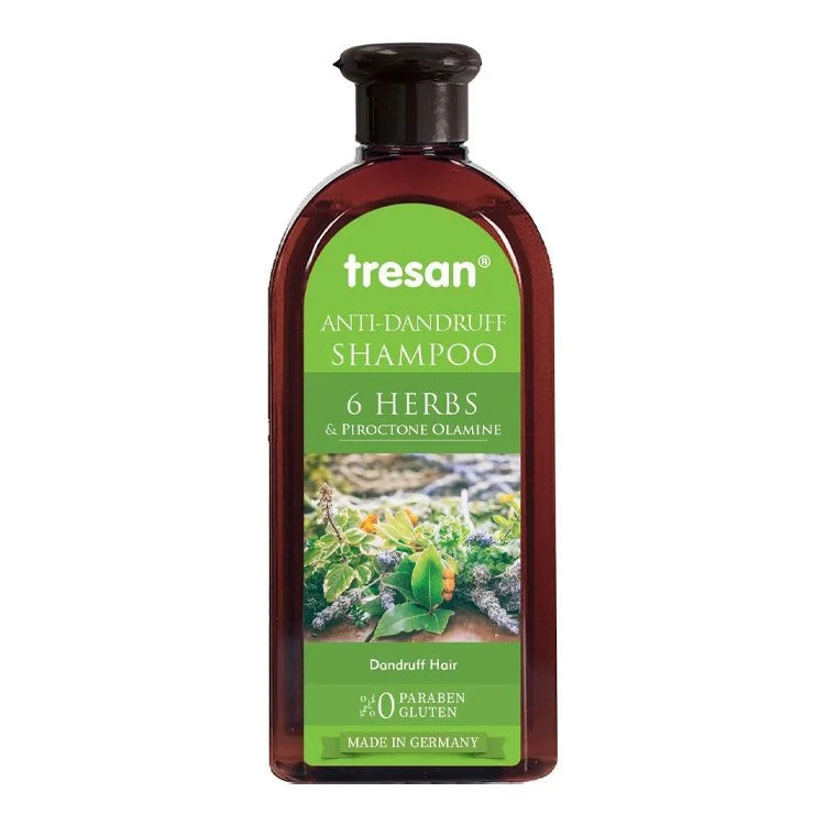 Tresan Anti-dandruff Shampoo 6 Herbs 300 Ml