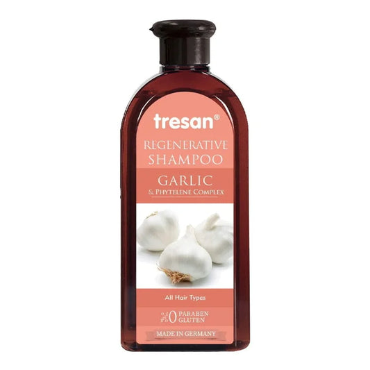 Tresan Shampoo for All Hair Types With Garlic Extract 300 Ml